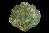 Green Fluorite Crystal Cluster - Fluorescent #136881-2